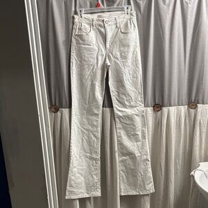Joe's Jeans Off-White Flare & Wide Leg